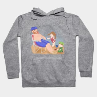 Day at the beach Hoodie